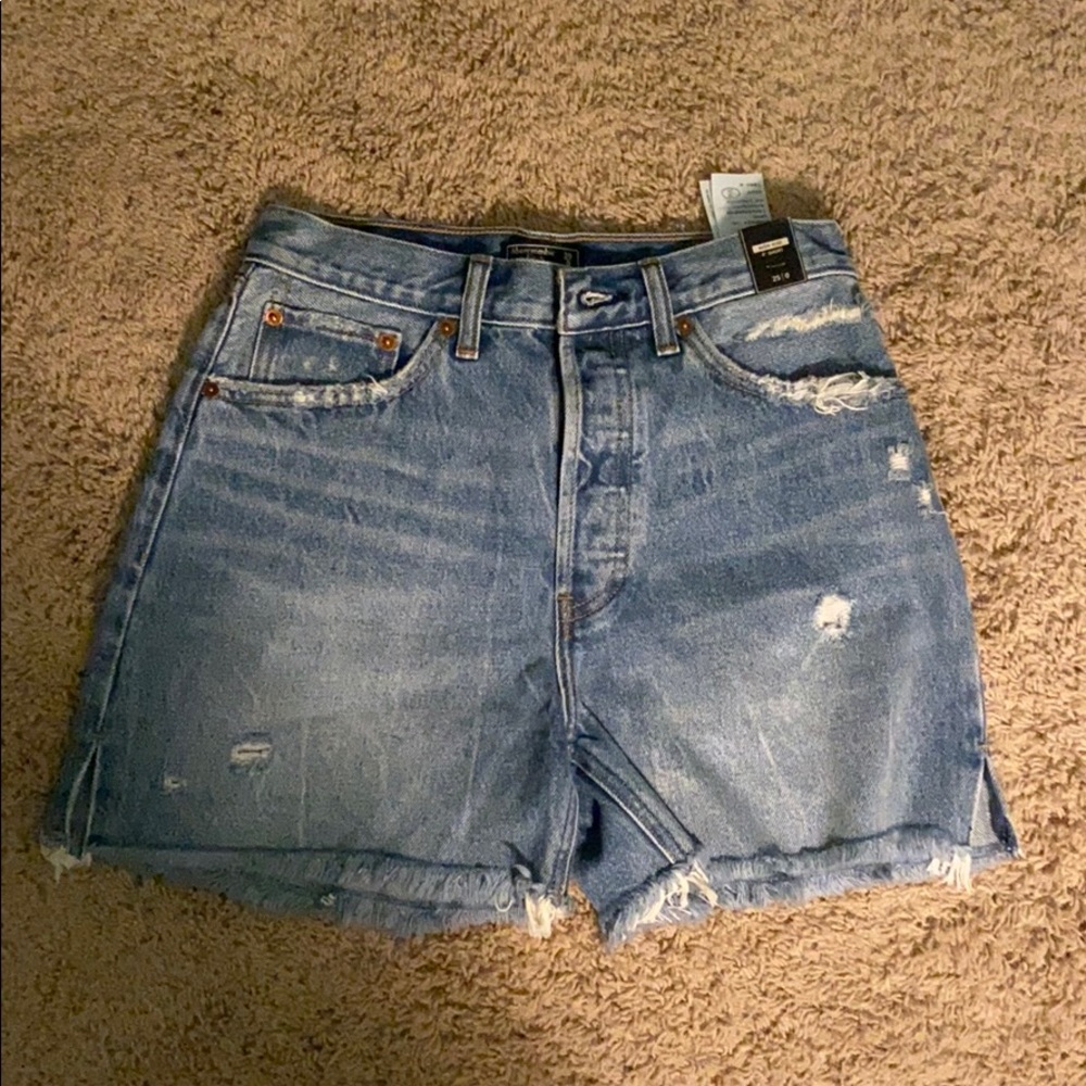 Abercrombie jean shorts